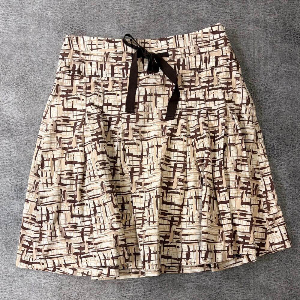 Vintage Old Navy Patterned Midi Skirt